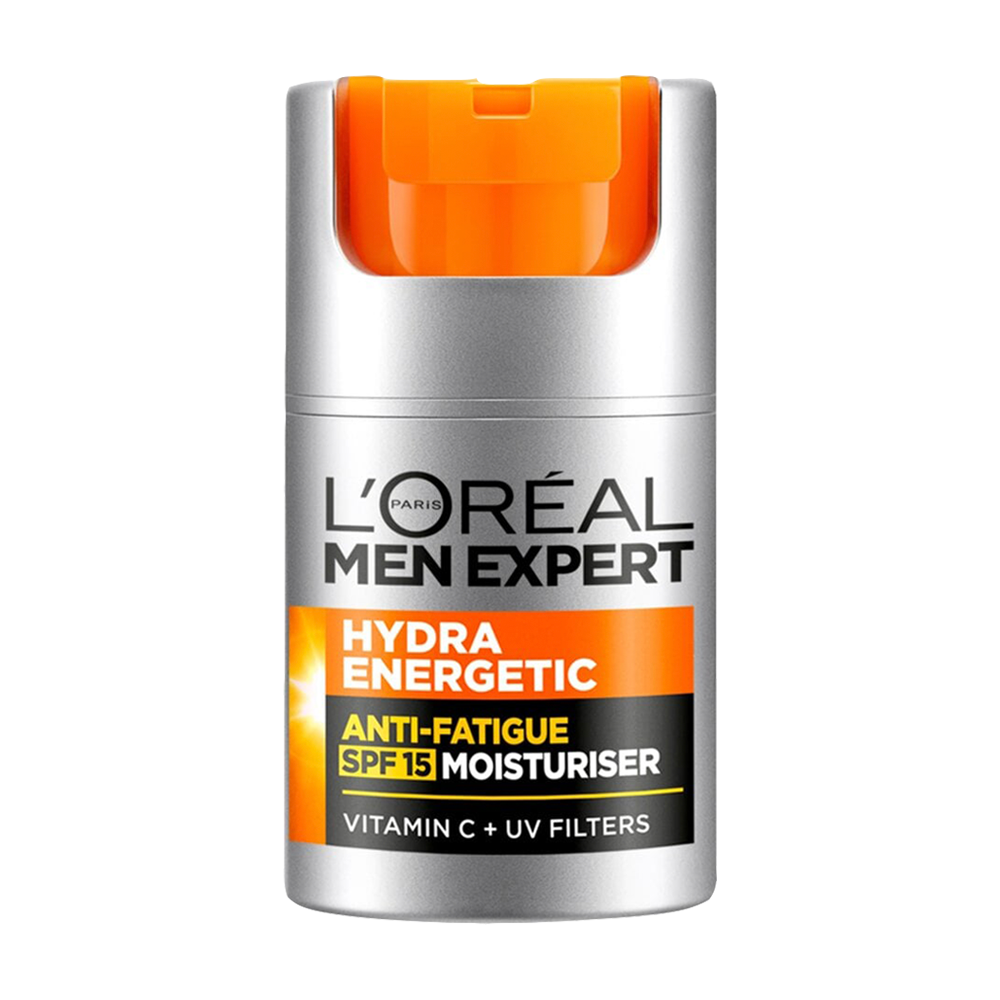 L’Oréal Paris Men Expert Hydra Energetic Anti-Fatigue Moisturiser with L’Oréal Paris Men Expert Hydra Energetic Anti-Fatigue Moisturiser with
