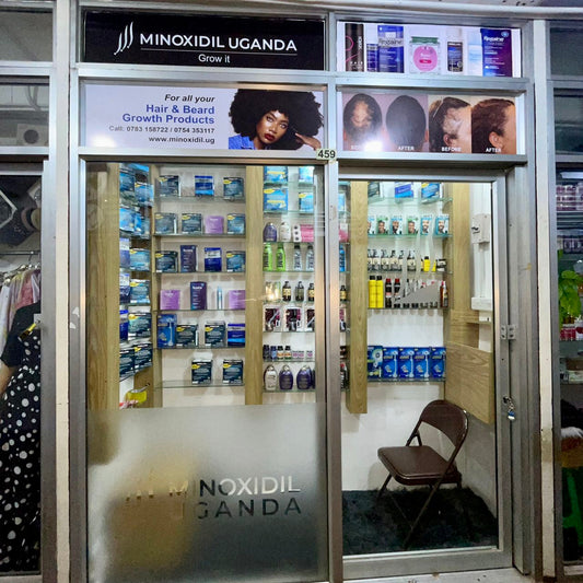 The Minoxidil Uganda Shop at 459, Kooki Tower, Kampala