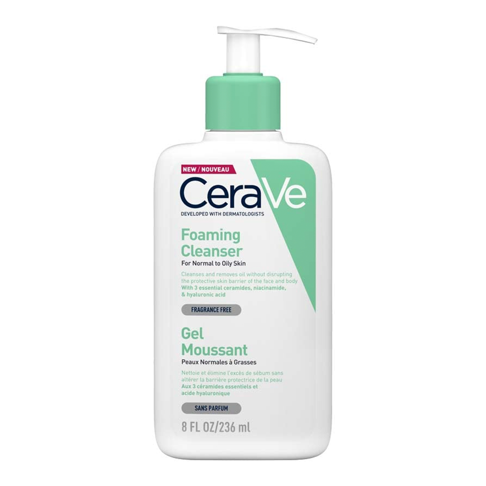 236ml of CeraVe Foaming Cleanser