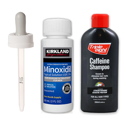 Kirkland 5% solution & caffeine shampoo