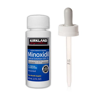 1 bottle of kirkland 5% minoxidil solution for men