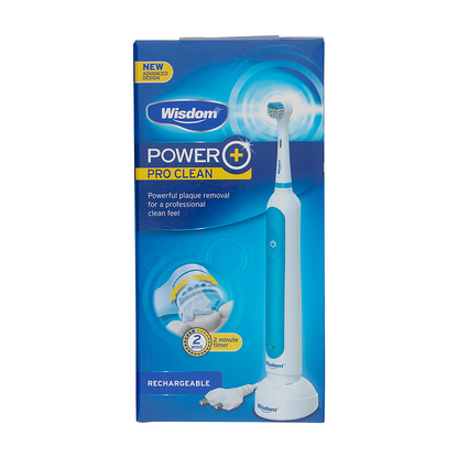 Wisdom power plus pro clean toothbrush