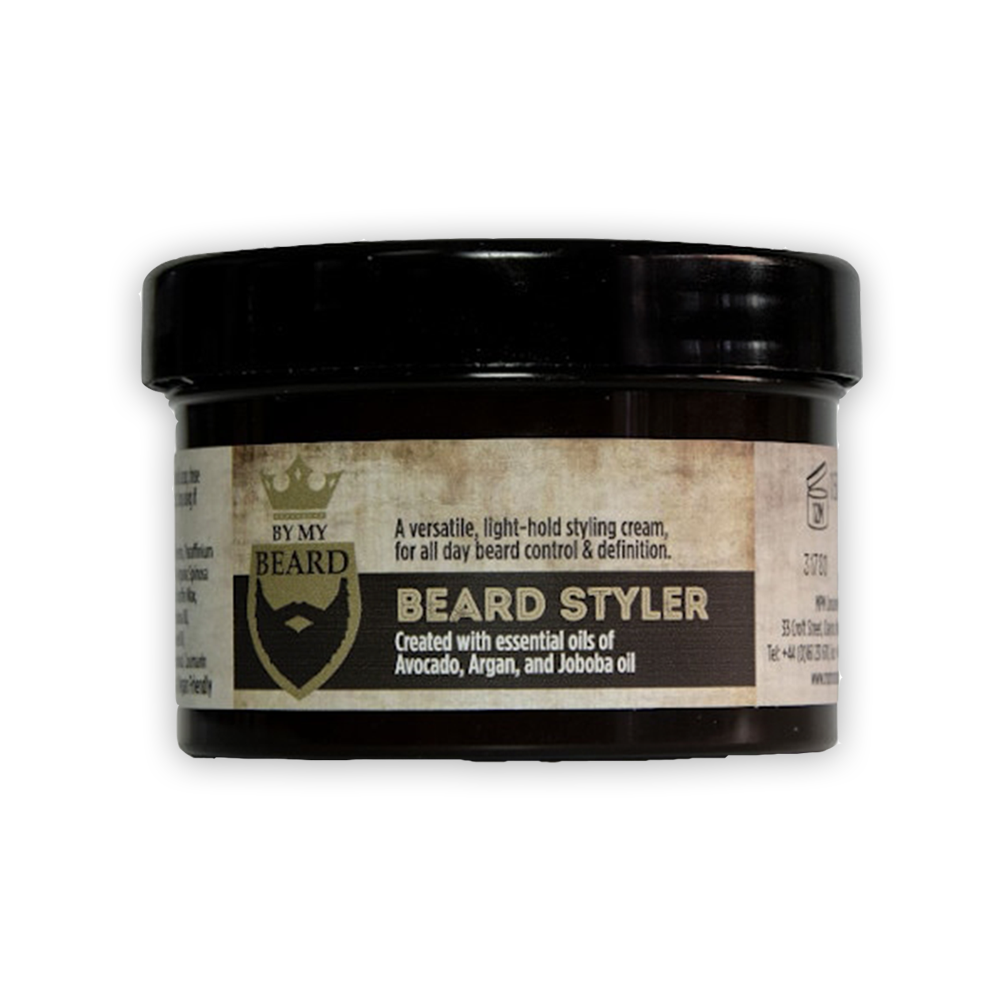 150ml bottle of by my beard beard styler