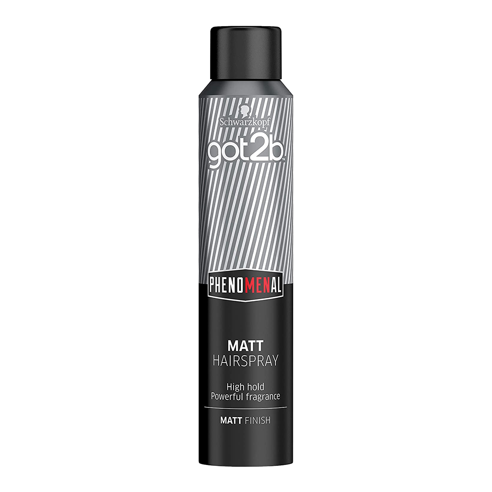 200ml bottle of got2b phenomenal matt hairspray