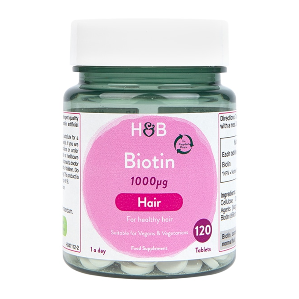1000ug bottle of holland & barrett biotin