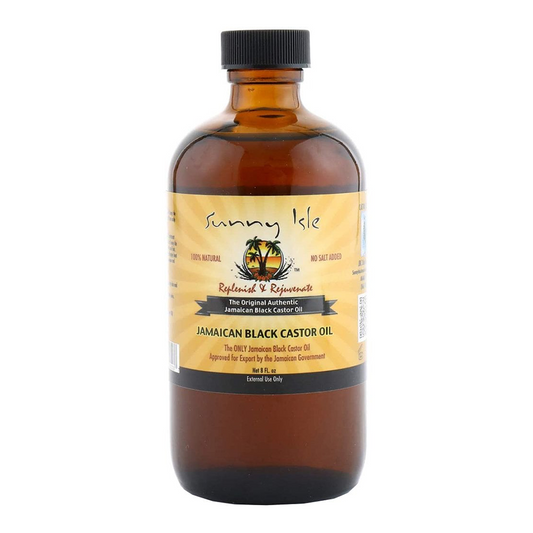 237ml bottle of sunny isle jamaican caster oil