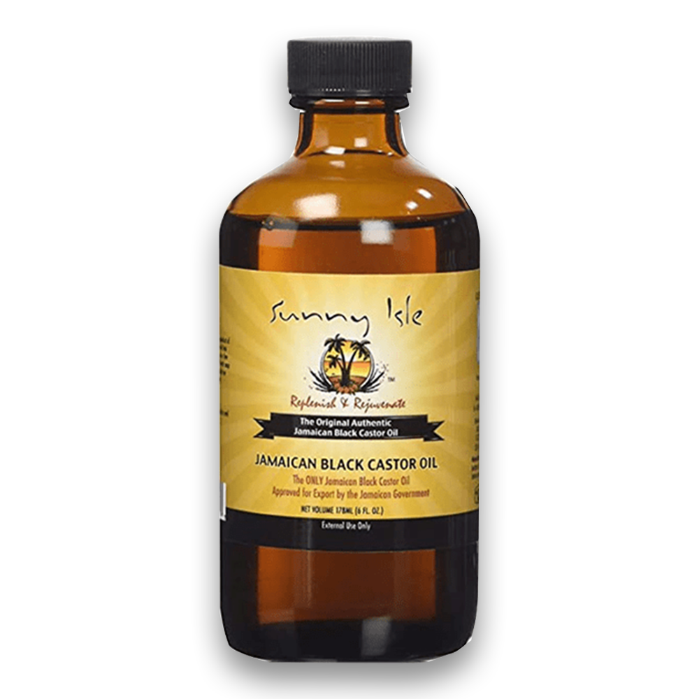 170ml bottle of sunny isle jamaican caster oil